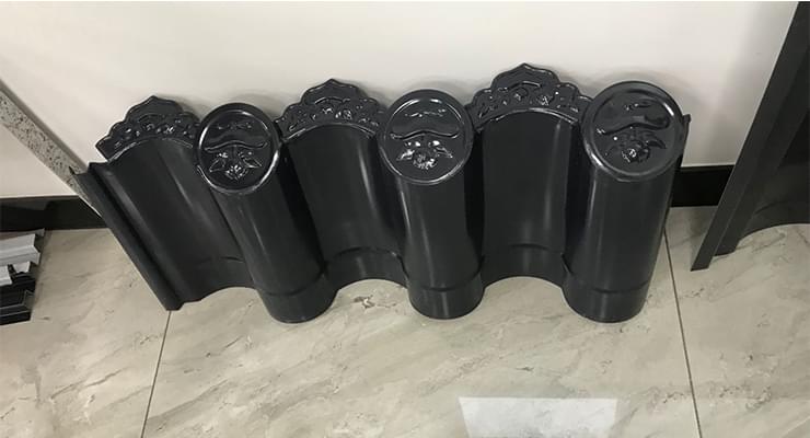 彩鋁板應用-鋁合金仿古瓦